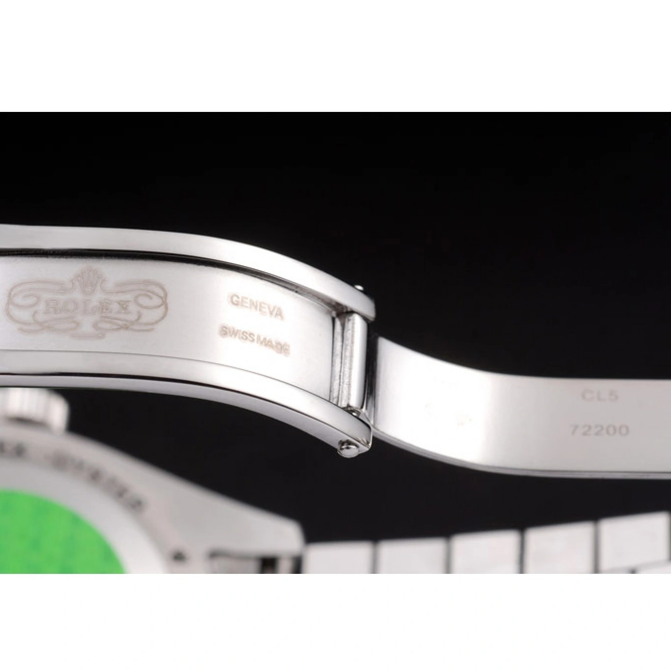 Aaa replica watch Tone Rolex Stainless Day-Date Polished Red Steel Dial Two 1024